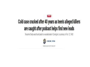 Cold case cracked after 40 years as teen’s alleged killers are caught after podcast helps find new leads